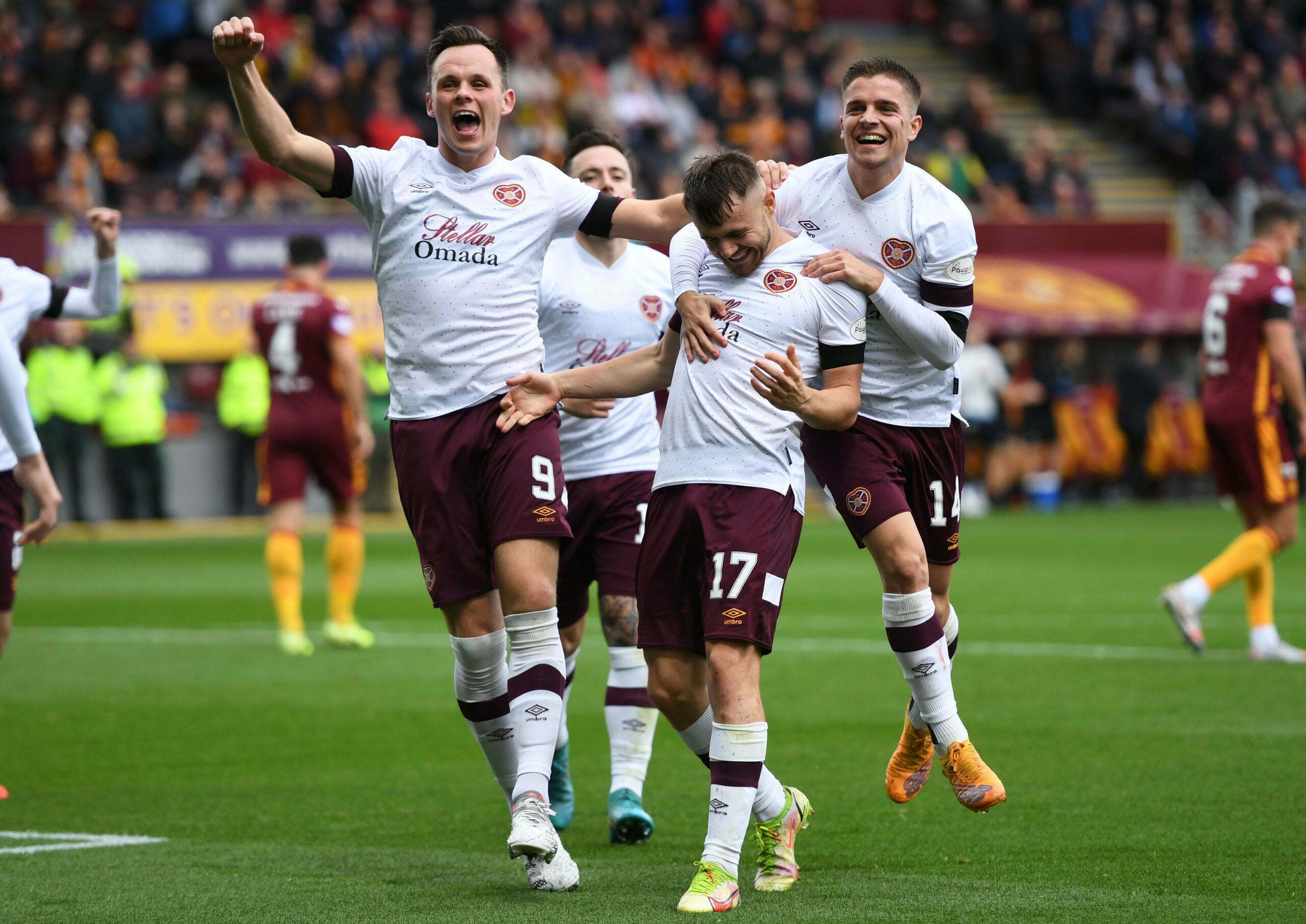 Motherwell 0-3 Hearts – Full Time Report