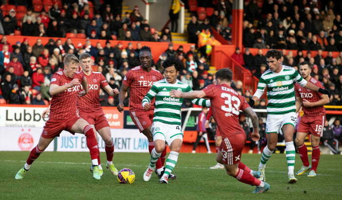 Aberdeen 0-0 Celtic – Half Time Report